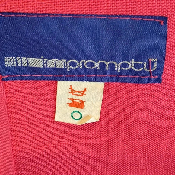 Impromptu Women's Hot Pink Long Sleeve Suit Coat Blazer CK  MEASUREMENTS - Picture 2 of 12